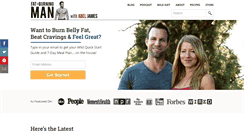 Desktop Screenshot of fatburningman.com